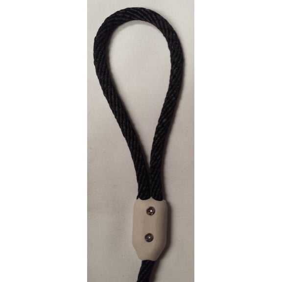 E-Z-TY 3/16 Inch Reusable Rope Clamp Black Single