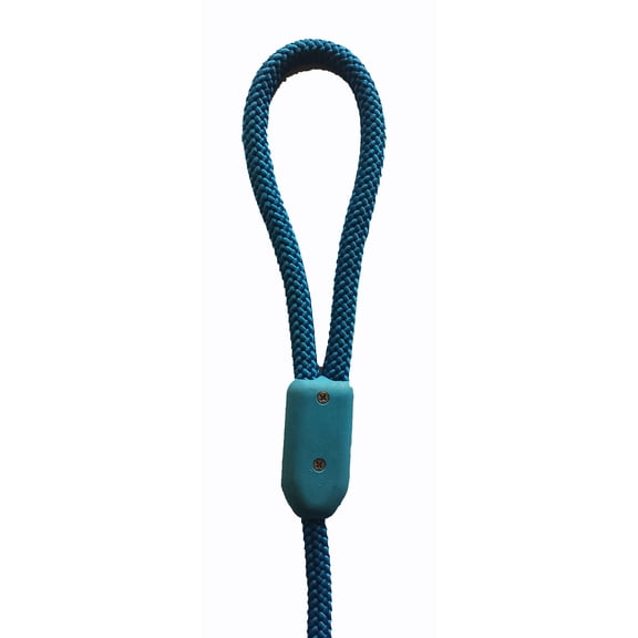 E-Z-TY 3/16 Inch Reusable Rope Clamp Blue Single