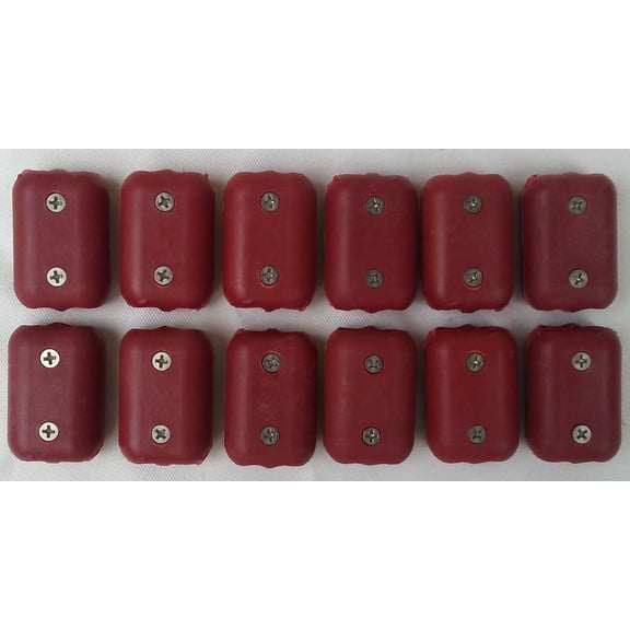 E-Z-TY 3/4 Inch Double OT Reusable Rope Clamp Red 12 Pack