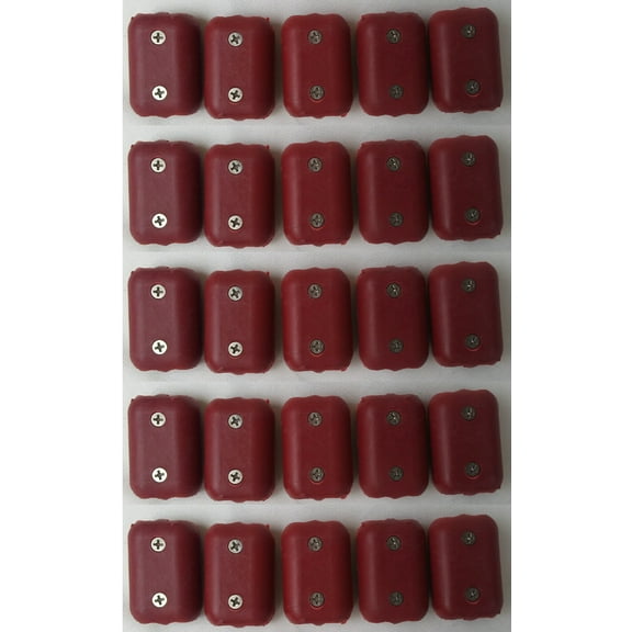 E-Z-TY 5/8 Inch Double OT Reusable Rope Clamp Red 25 Pack