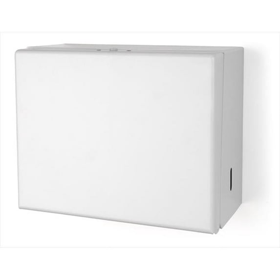 E-Z Taping System TD0091-17 Single Fold Towel Dispenser in White Translucent