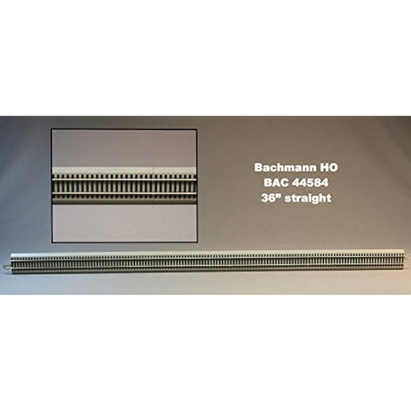 E-Z Track HO 36" Long STRAIGHTS L