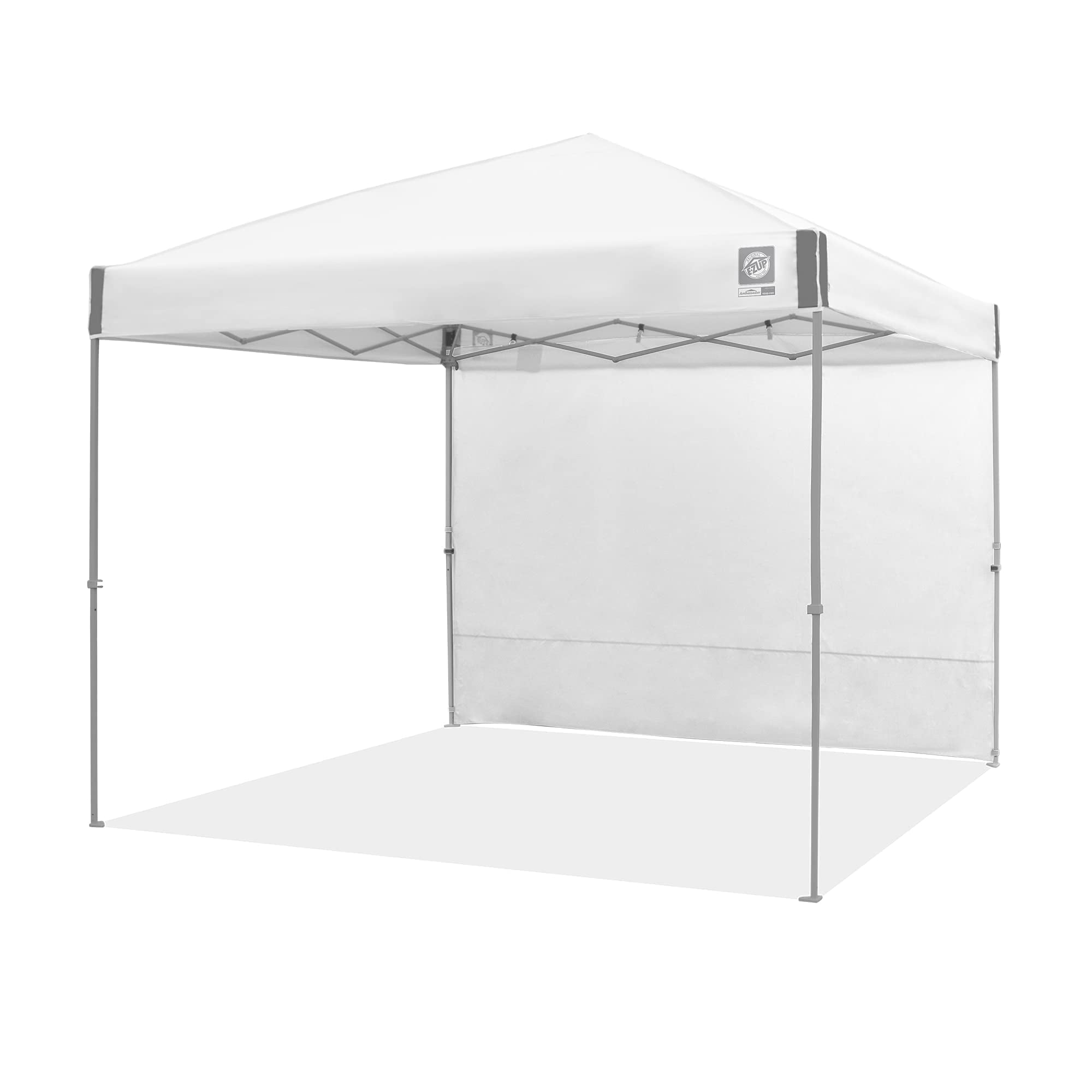 White Alloy Steel Outdoor Canopy Sidewall with UV Protection