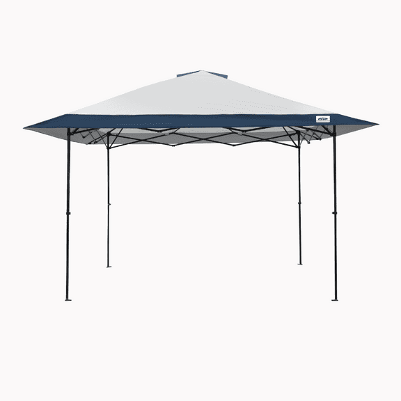 E-Z UP 13x13 ONE-UP Instant Canopy Tent  Pop Up Outdoor Shade Tent with Vented Top, Adjustable Height & Roller Bag