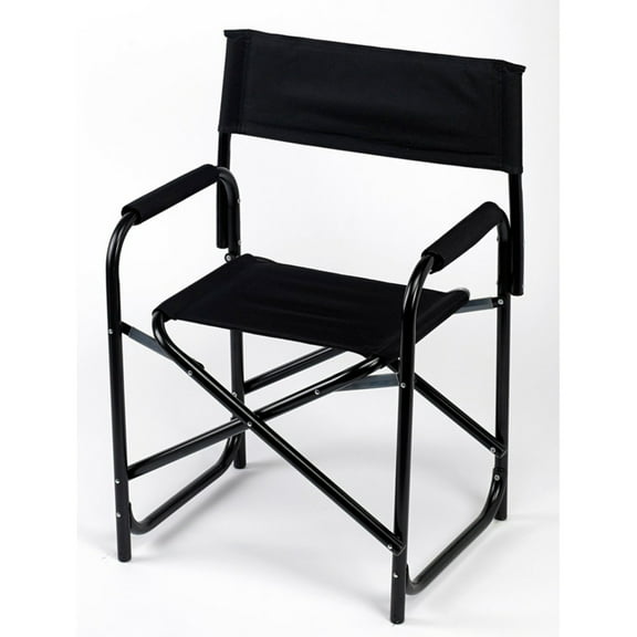 E-Z UP Aluminum Folding Chair (1 Pack), Black