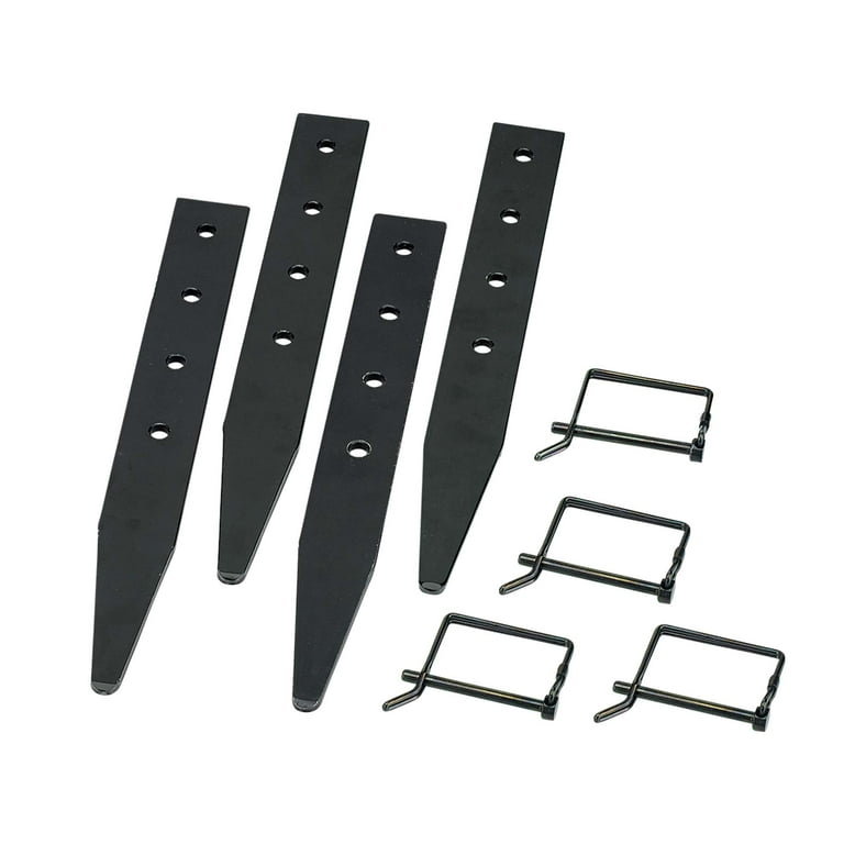 Heavy duty metal clearance stakes