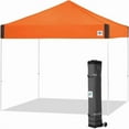 thumbnail image 1 of E-Z UP Pyramid Instant Shelter Canopy 10' x 10', Steel Orange, 1 of 1