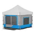 thumbnail image 1 of E-Z Up® Camping Cube™ Outdoor Canopy 6.4, Converts 10' Straight Leg Canopy into Camping Tent, Splash, 1 of 8