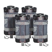 E-Z Up  Deluxe Weight Bags - 4 pack Canopy/Shelter weight bags, 45 lb, Gray & Black