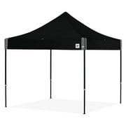 E-Z Up EZUEC3STL10KFBKTBK 10 ft. Eclipse Steel Shelter Black Frame & Black Top