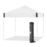E-Z Up  Pyramid Instant Shelter  Outdoor Canopy, 10 x 10, White, Assembled Width 120"