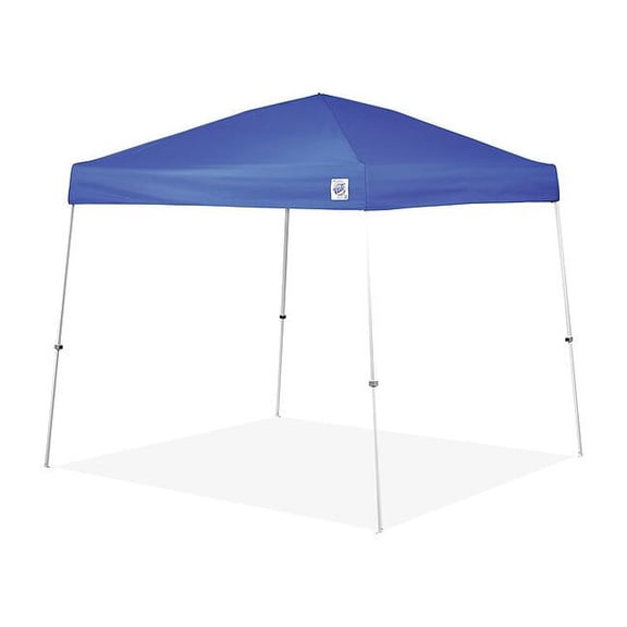 E-Z Up Vista Shelter, 10 ft x 10 ft, Steel Frame, Royal Blue VS2910BL