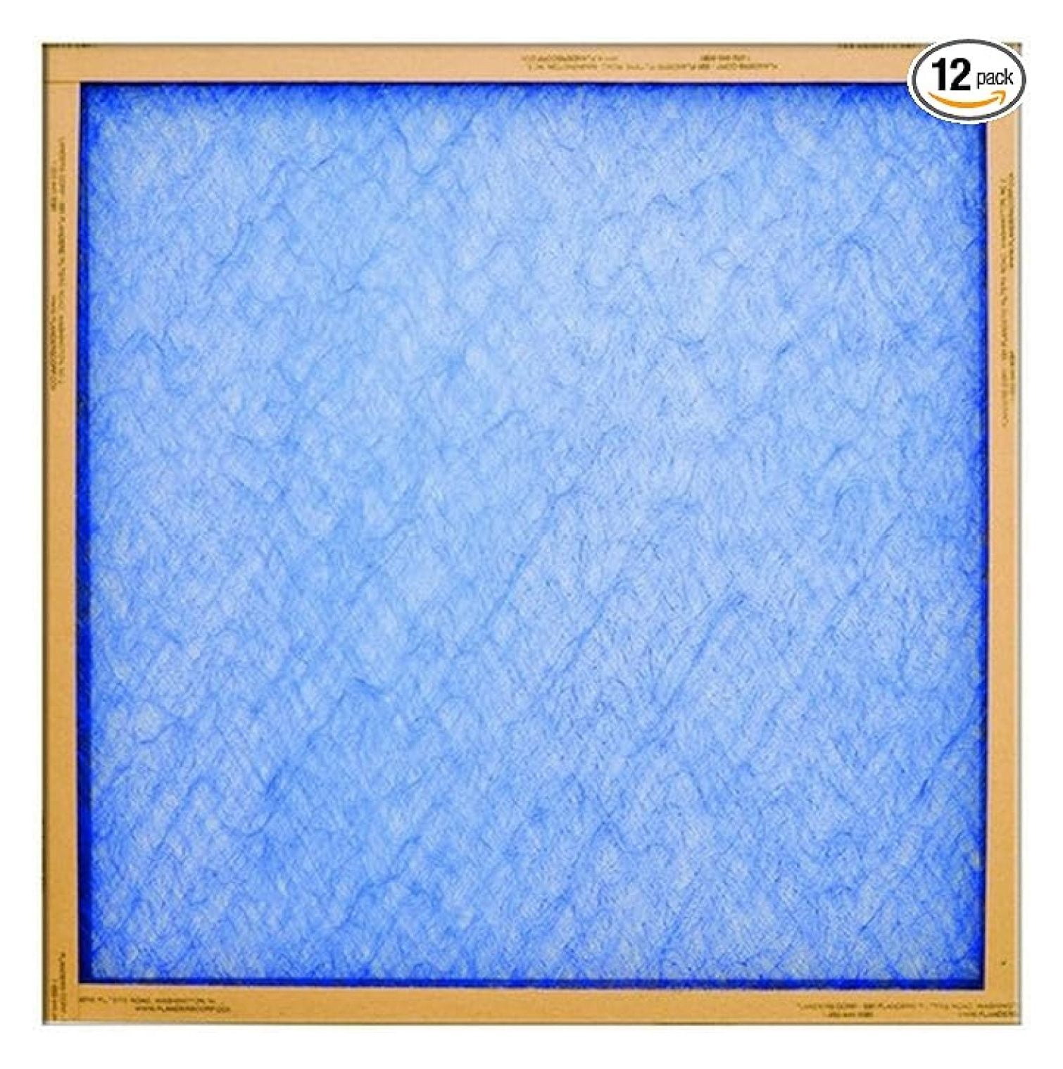 E-Z flow II 18x18x1 Air Filter Pack of 12