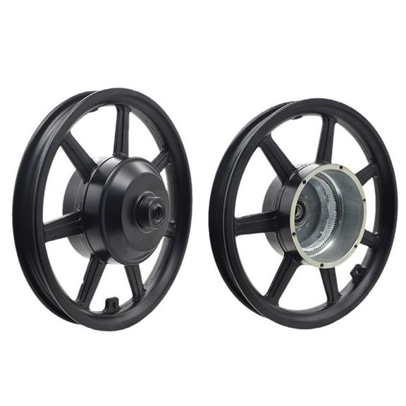 E-bike Aluminum Alloy Onepiece Wheel Ebike 36T Alloy Wheels With Toothed For Motor Electric Vehicle Rear Wheel Accessories