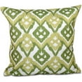 thumbnail image 1 of E by Design 16” x 16” Hipster Green Geometric Polyester Decorative Pillow, Outdoor Usage, 1 of 1