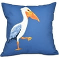 thumbnail image 1 of E by Design 16” x 16” Outdoor Decorative Pillow Polyester, Animal Print, 1 of 1