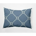 thumbnail image 1 of E by Design Ahoy! Nautical Indoor/Outdoor Lumbar Throw Pillow, 1 of 3