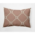 thumbnail image 1 of E by Design Ahoy! Nautical Indoor/Outdoor Lumbar Throw Pillow, 1 of 4