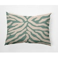 thumbnail image 1 of E by Design Animal Stripe Indoor/Outdoor Lumbar Throw Pillow, 1 of 3