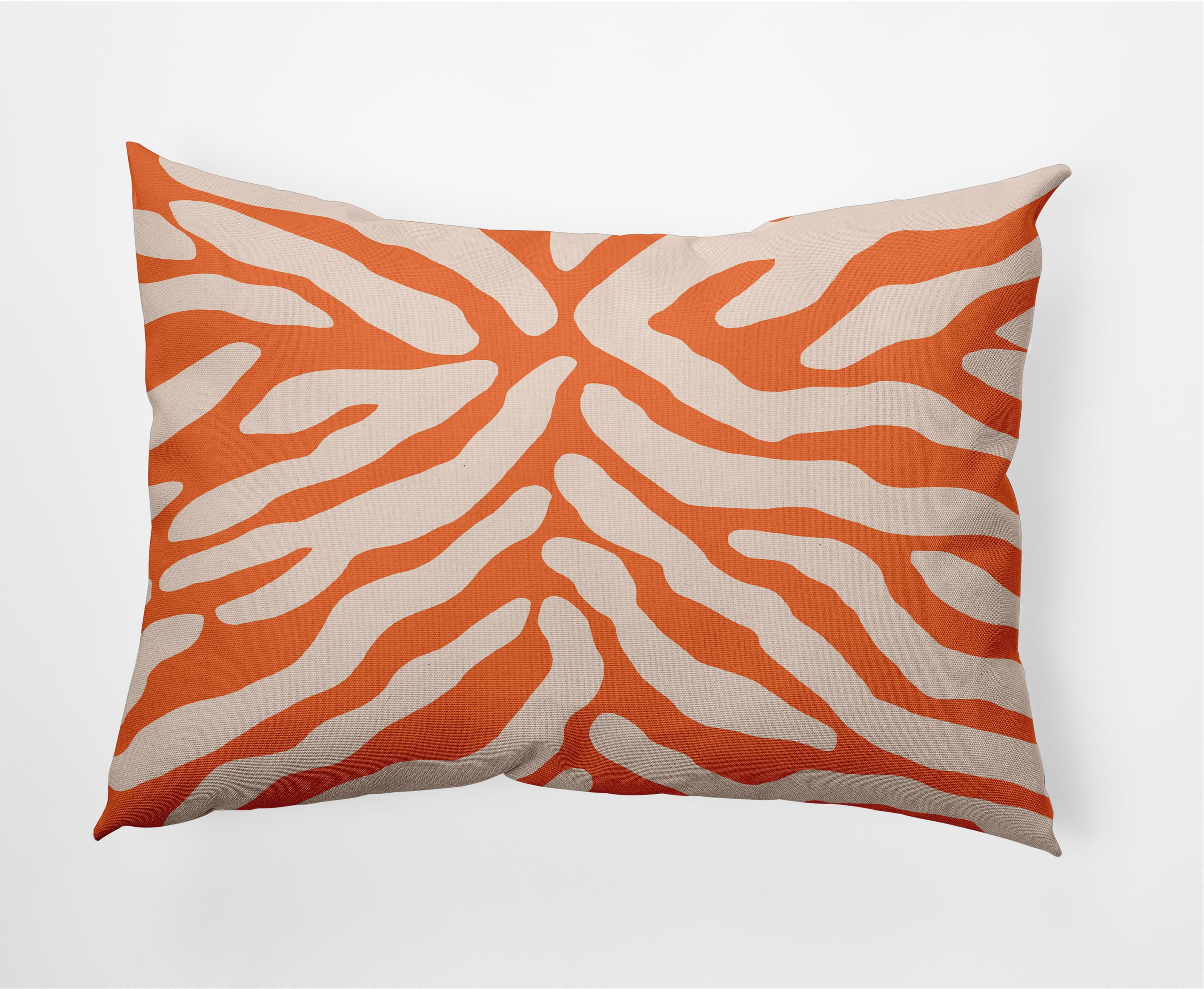 E by Design Animal Stripe Indoor/Outdoor Lumbar Throw Pillow