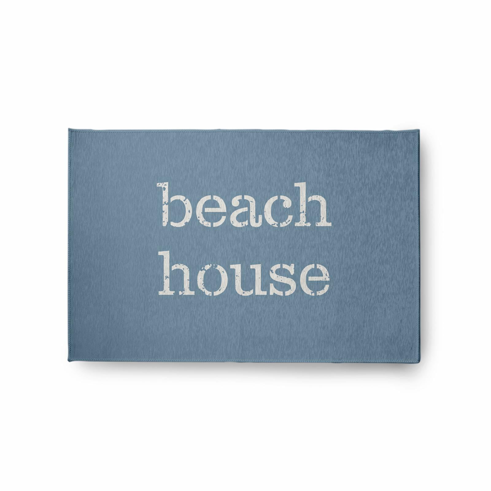 E by Design Beach House Nautical Indoor/Outdoor Rug - Dusty Smoke - 2 x 3 ft.