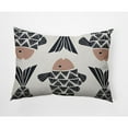 thumbnail image 1 of E by Design Big Fish Nautical Indoor/Outdoor Lumbar Throw Pillow, 1 of 4