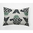 thumbnail image 1 of E by Design Big Fish Nautical Indoor/Outdoor Lumbar Throw Pillow, 1 of 4