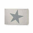 thumbnail image 1 of Simply Daisy 5' Round Big Star Indoor/Outdoor Rug, Nautical Blue, 1 of 3