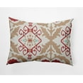 thumbnail image 1 of E by Design Bombay Medallion Indoor/Outdoor Lumbar Throw Pillow, 1 of 3