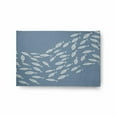 thumbnail image 1 of E by Design Escuela Nautical Indoor/Outdoor Rug Mauve - 4' x 6', 1 of 3