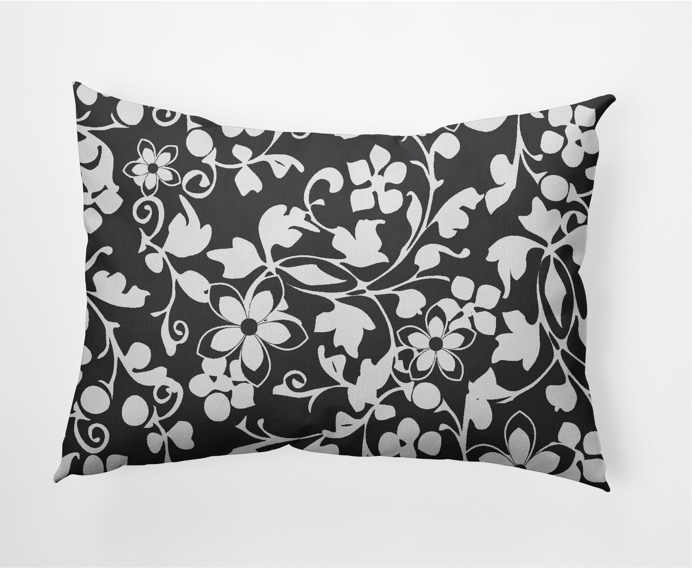 E by Design Evelyn Indoor/Outdoor Lumbar Throw Pillow
