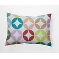 thumbnail image 1 of E by Design Eye Opener Indoor/Outdoor Lumbar Throw Pillow, 1 of 3