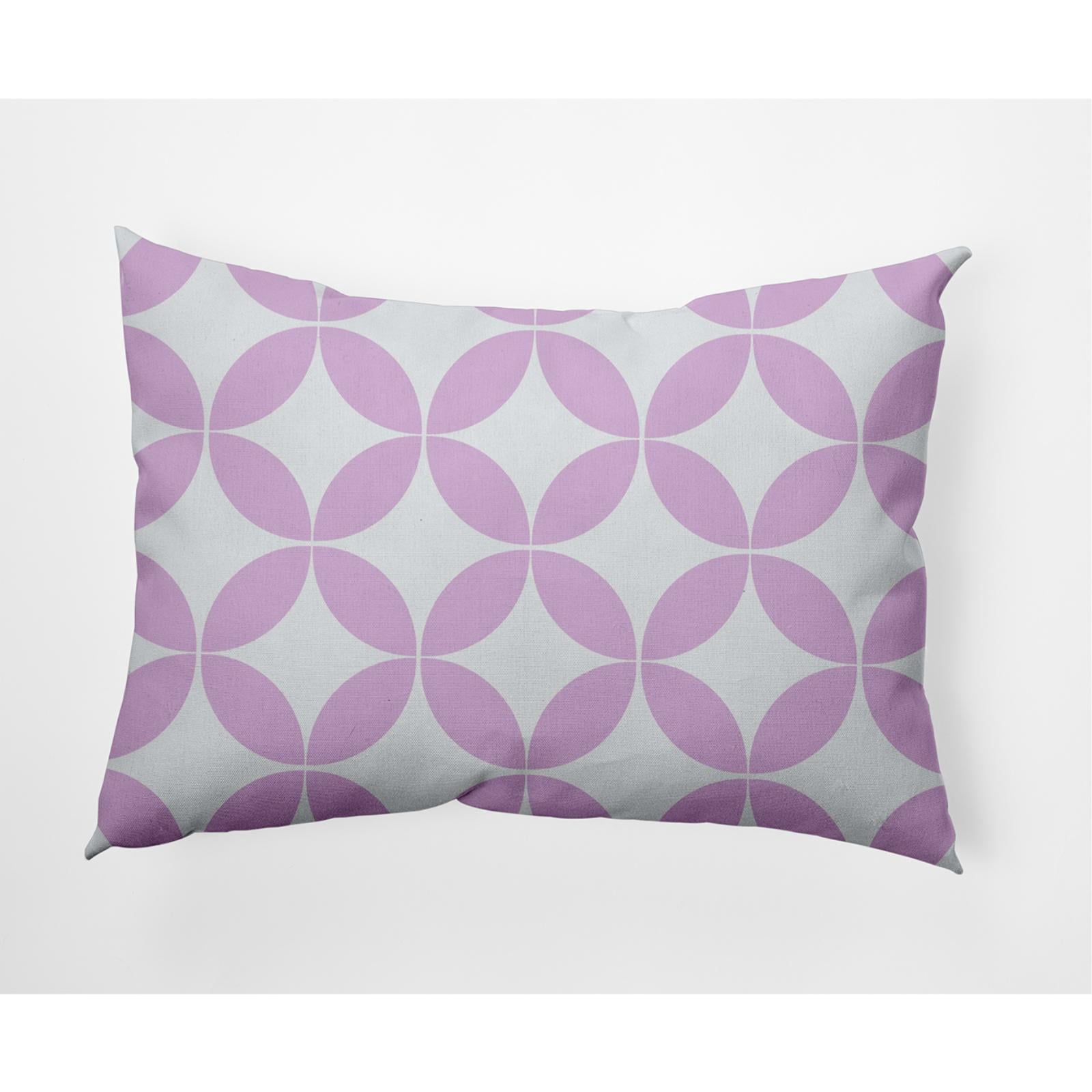 E by Design Eye Opener Indoor/Outdoor Lumbar Throw Pillow