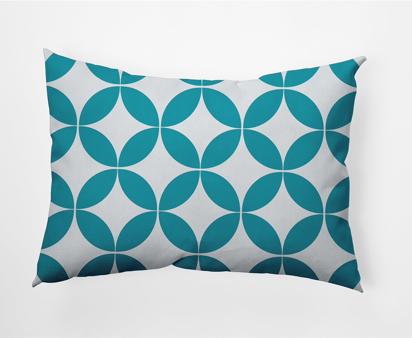 E by Design Eye Opener Indoor/Outdoor Lumbar Throw Pillow