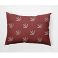 thumbnail image 1 of 14" x 20" Simply Daisy Feather Pattern Indoor/Outdoor Lumbar Throw Pillow, 1 of 3