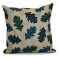 thumbnail image 1 of E by Design Flipping For Fall Retro Leaves Print Outdoor Pillow, 1 of 4