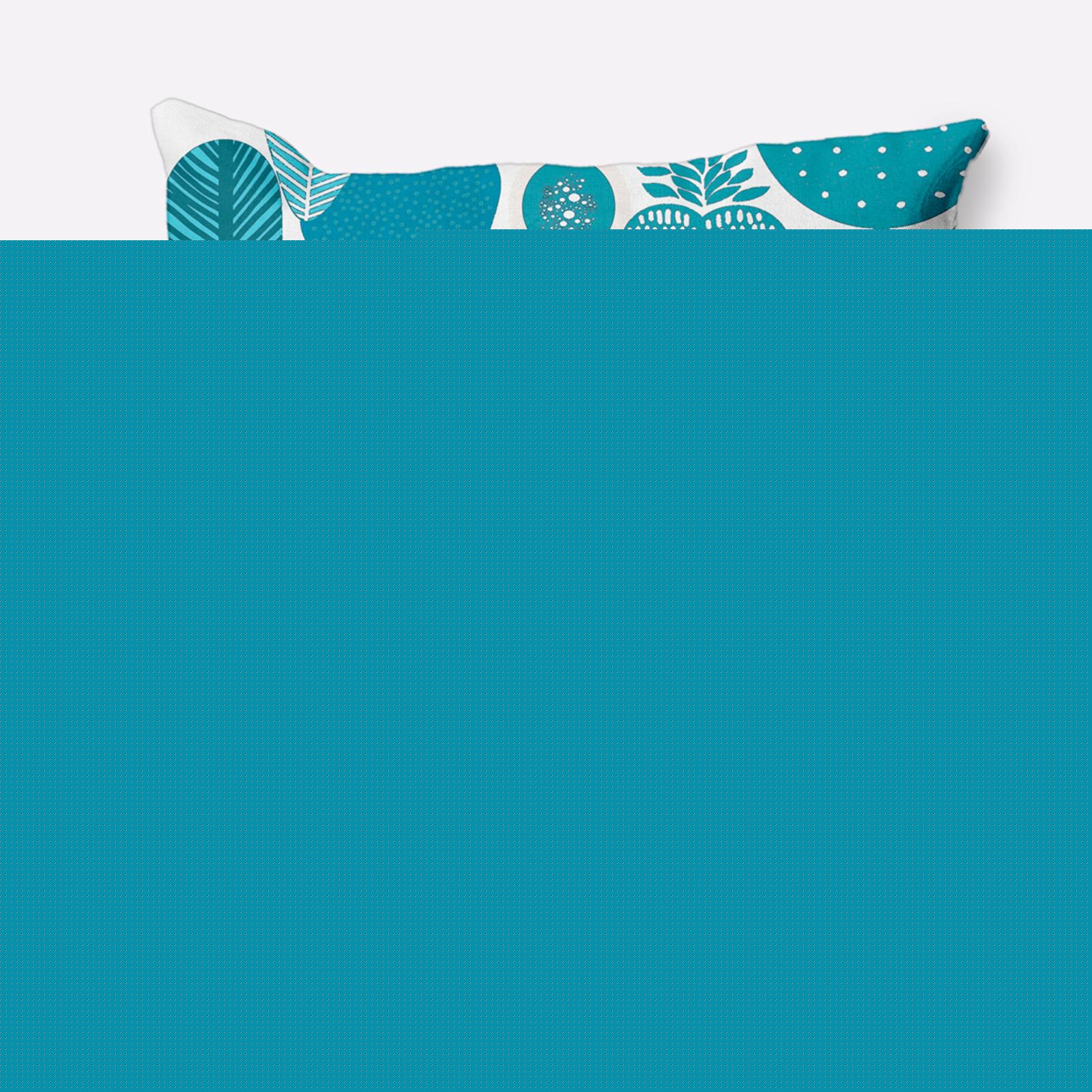 E by Design Flower Forest Indoor/Outdoor Throw Pillow