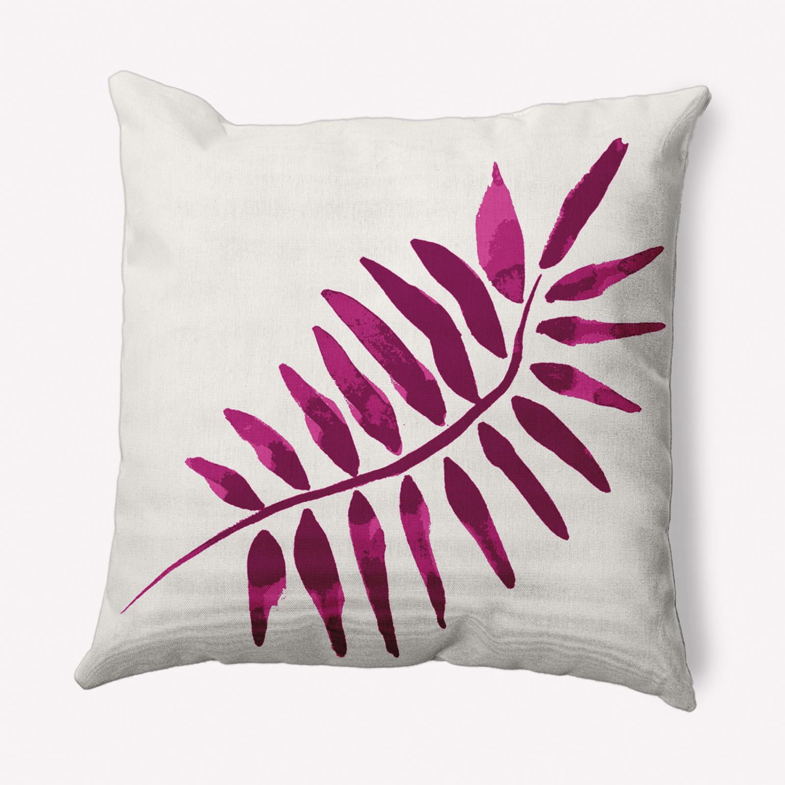 E by Design Frond 2 Indoor/Outdoor Throw Pillow