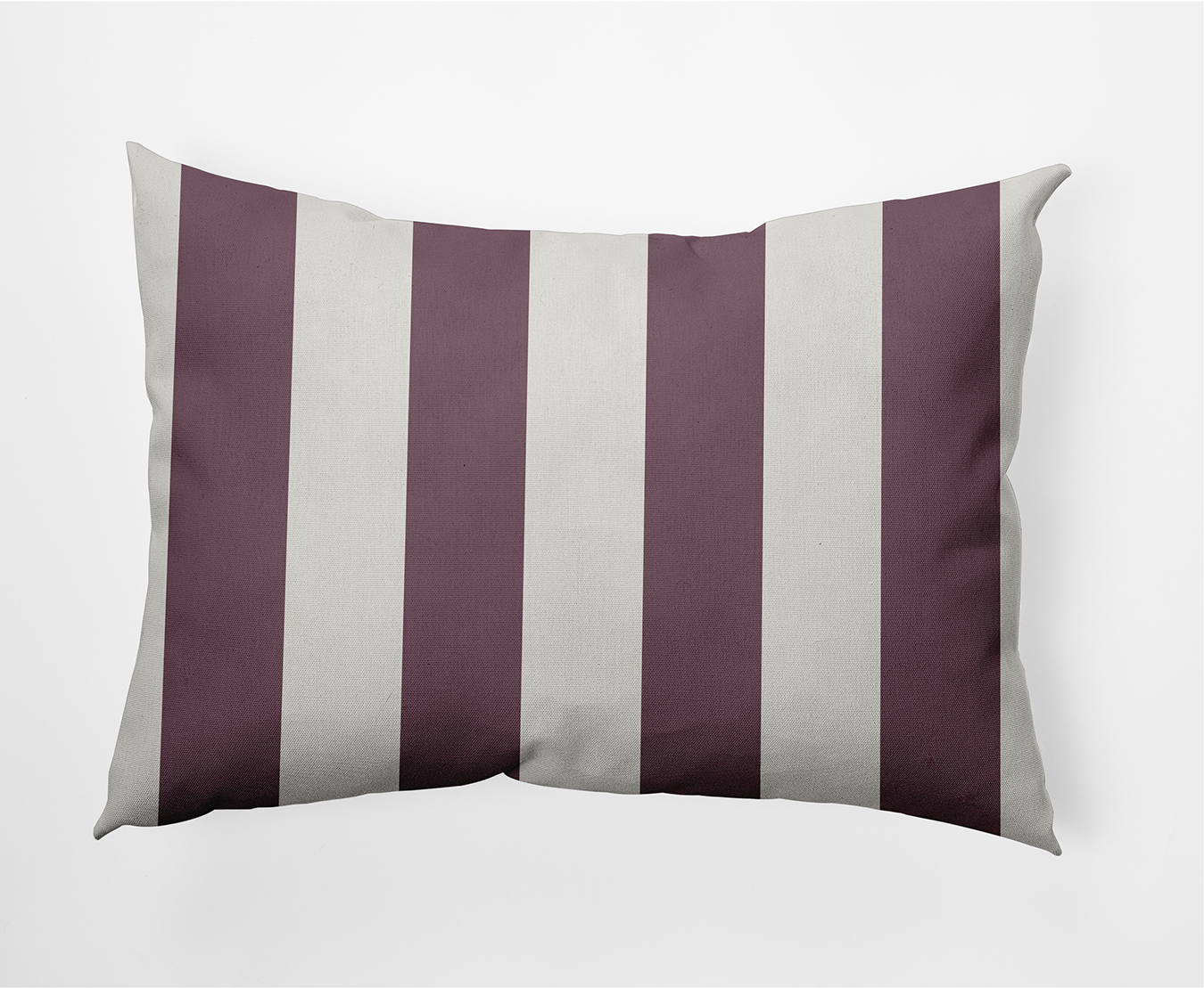 Simply Daisy 14" x 20" Graduated Stripe Nautical Indoor/Outdoor Throw Pillow
