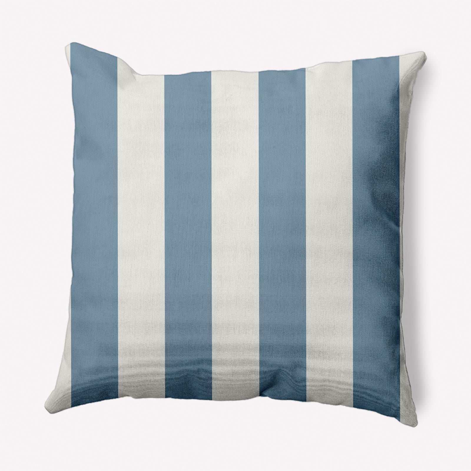Simply Daisy 20" x 20" Graduated Stripe Nautical Indoor/Outdoor Throw Pillow