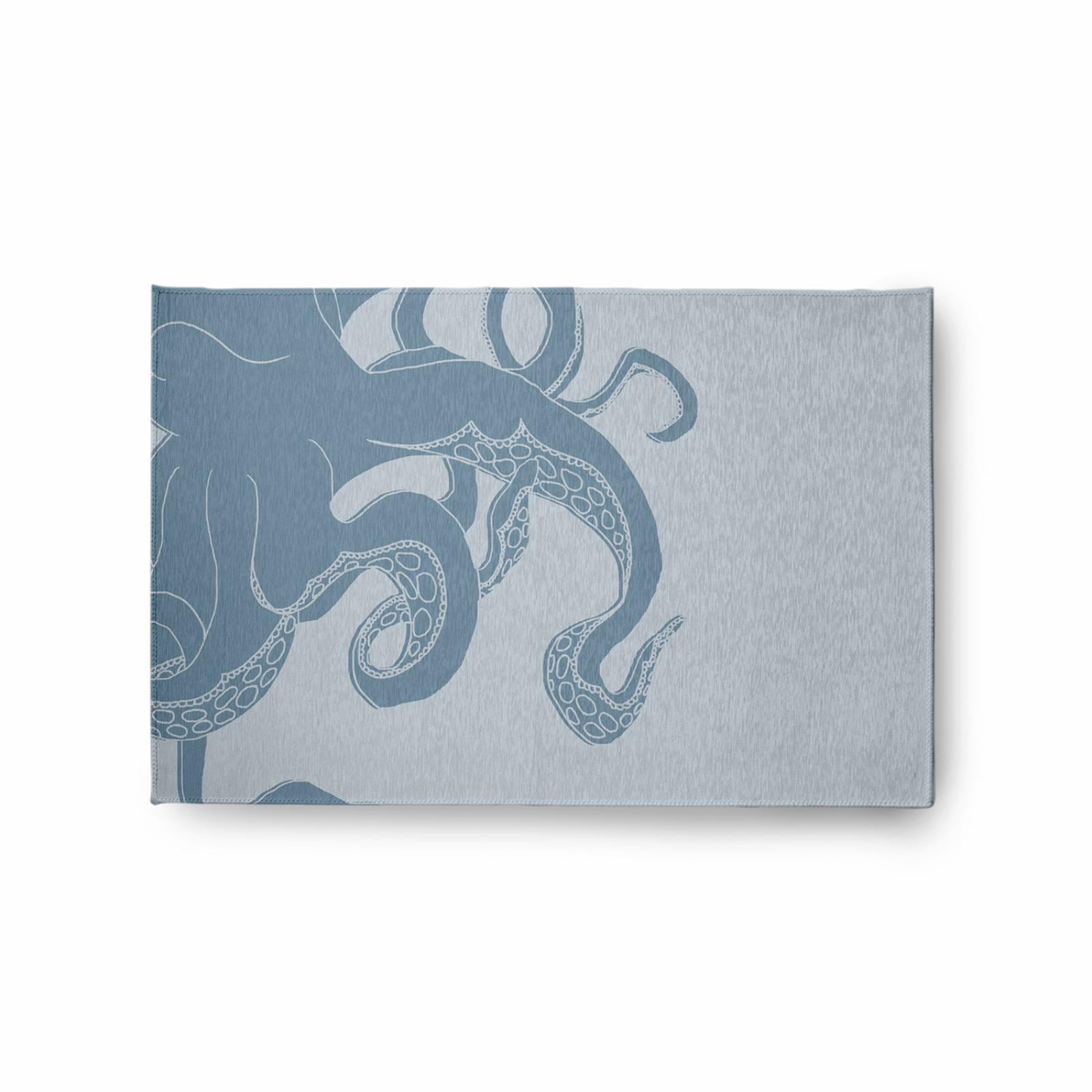 E by Design Gus Nautical Indoor/Outdoor Rug - Dusty Smoke - 2 x 3 ft.