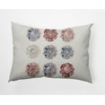 thumbnail image 1 of E by Design Gypsy Floral Indoor/Outdoor Lumbar Throw Pillow, 1 of 3