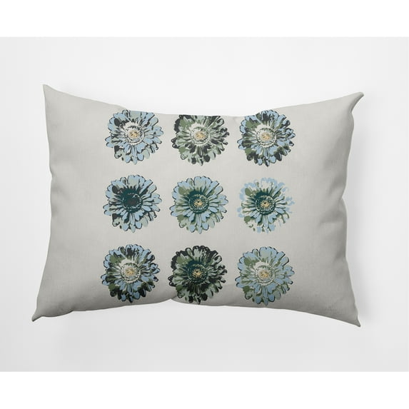 E by Design Gypsy Floral Indoor/Outdoor Lumbar Throw Pillow