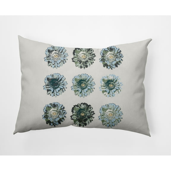 E by Design Gypsy Floral Indoor/Outdoor Lumbar Throw Pillow