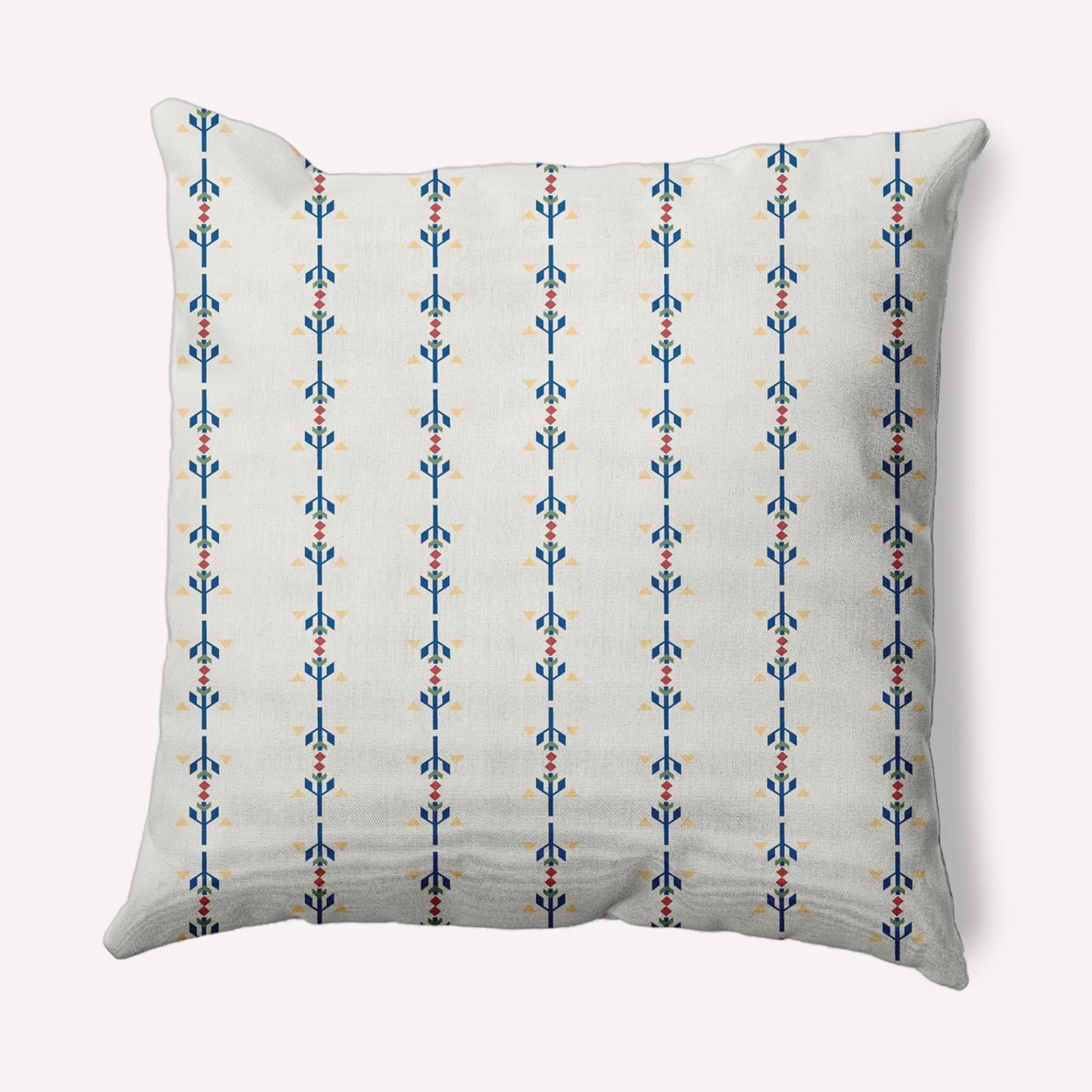 16" x 16" Simply Daisy Jodhpur Stripe Indoor/Outdoor Throw Pillow