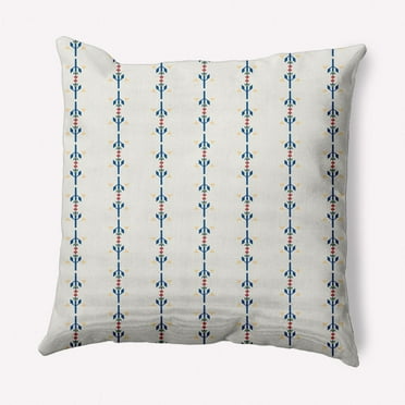 E by Design Jodhpur Stripe Indoor/Outdoor Throw Pillow