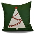 thumbnail image 1 of E by Design Jump For Joy Garland Tree Print Outdoor Pillow, 1 of 7