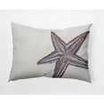 thumbnail image 1 of E by Design Large Starfish Nautical Indoor/Outdoor Lumbar Throw Pillow, 1 of 4