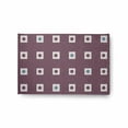 thumbnail image 1 of E by Design Li'l Boxes Indoor/Outdoor Rug Dusty Purple - 4' x 6', 1 of 3