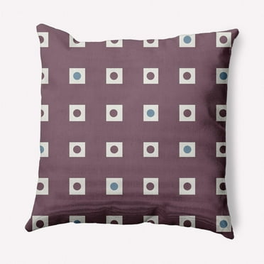 E by Design Li'l Boxes Nautical Indoor/Outdoor Throw Pillow